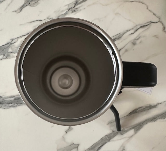 Mug noir "More Than I Should" 900ml en acier inoxydable recyclé