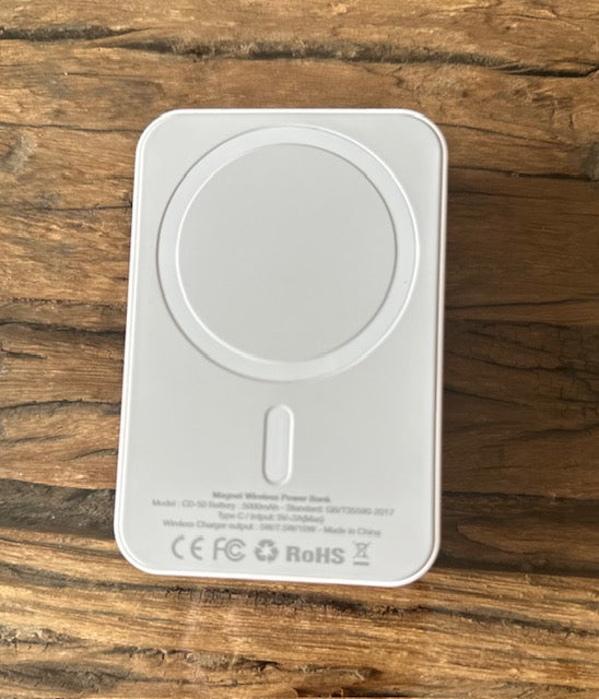 Powerbank Magsafe 5000 mAh Blanc