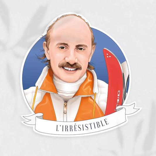 Sticker L'Irrésistible - Jean-Claude Dusse