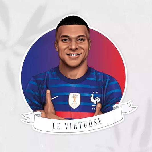 Sticker Le Virtuose - Kylian MBappé