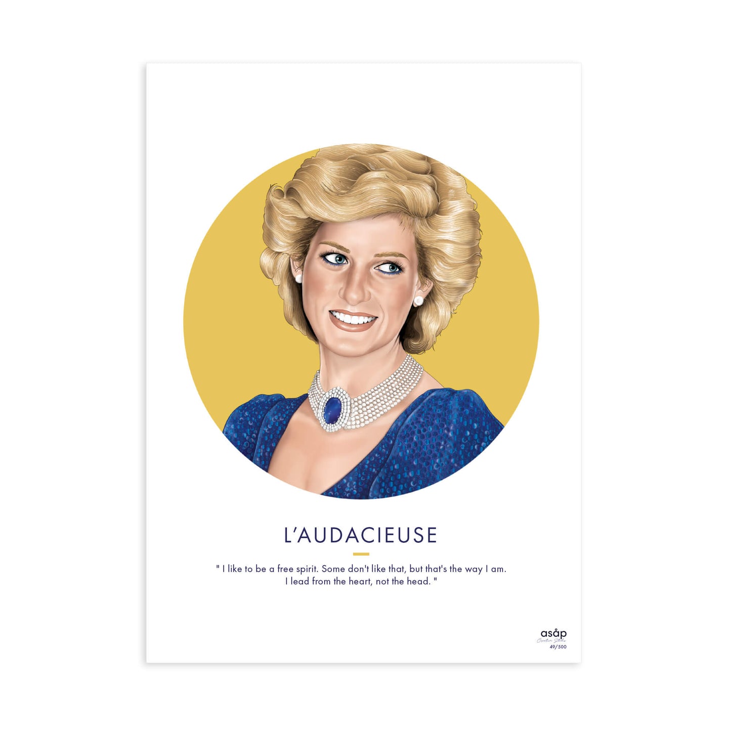 Affiche L'Audacieuse - Lady Di